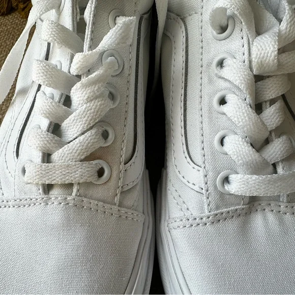 White Platform Sneakers - Picture 15 of 15